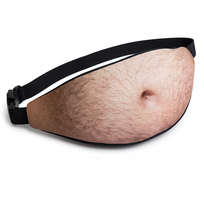 BellyGap™ — Riñonera con estampado de barriga